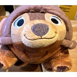 DISNEY Raya and the Last Dragon Tuk Tuk Armadillo fold & roll plush 10 inch